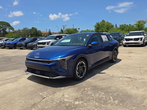 Deep Sea Blue 2026 Kia K4 EX