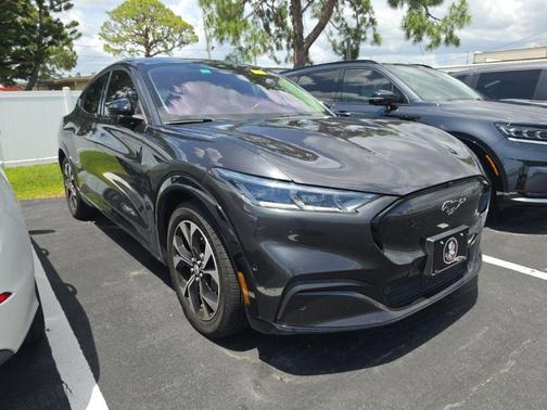 Gray Metallic 2021 Ford Mustang Mach-E Premium