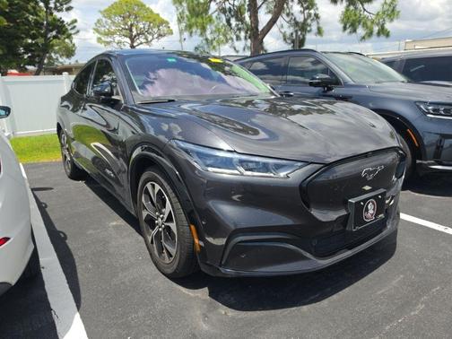 Gray Metallic 2021 Ford Mustang Mach-E Premium