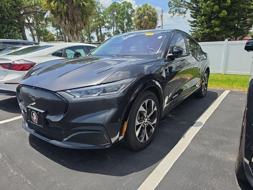 Gray Metallic 2021 Ford Mustang Mach-E Premium