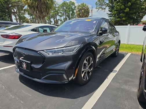 Gray Metallic 2021 Ford Mustang Mach-E Premium