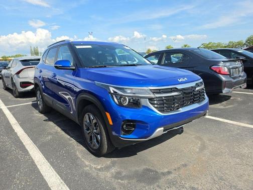 Neptune Blue 2024 Kia Seltos S