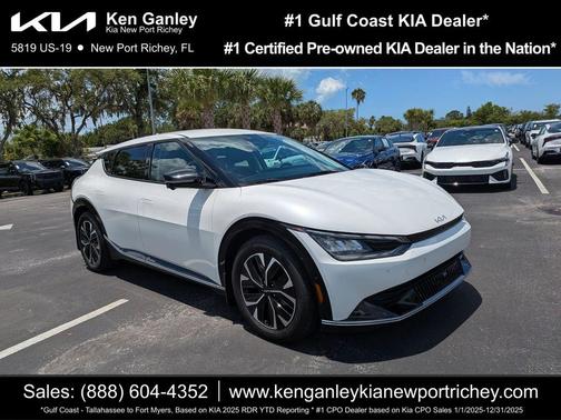Snow White Pearl 2022 Kia EV6 Wind