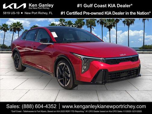Currant Red 2026 Kia K4 GT-LINE