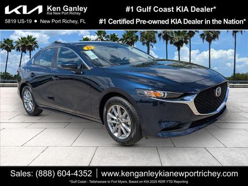 Deep Crystal Blue Mica 2026 Mazda Mazda3 FWD