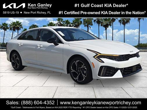 Snow White Pearl 2026 Kia K5 GT-Line