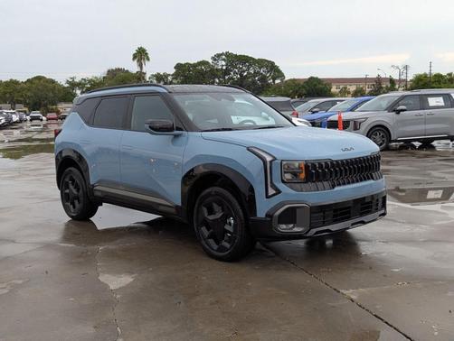 Blue Frost 2027 Kia Seltos X-Line