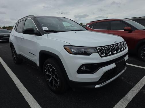 Bright White Clearcoat 2025 Jeep Compass Limited