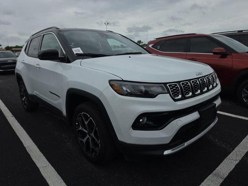 Bright White Clearcoat 2025 Jeep Compass Limited