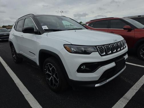 Bright White Clearcoat 2025 Jeep Compass Limited