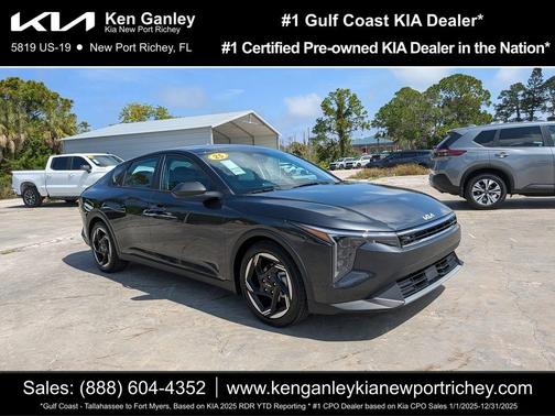 Gray 2025 Kia K4 EX