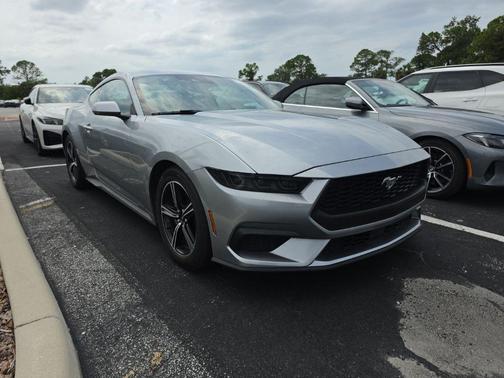 Silver Metallic 2025 Ford Mustang EcoBoost Premium