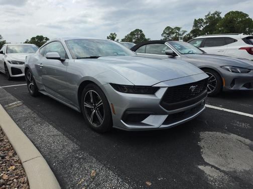 Silver Metallic 2025 Ford Mustang EcoBoost Premium