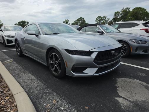 Silver Metallic 2025 Ford Mustang EcoBoost Premium