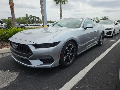 Silver Metallic 2025 Ford Mustang EcoBoost Premium