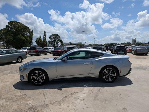 Silver Metallic 2025 Ford Mustang EcoBoost Premium