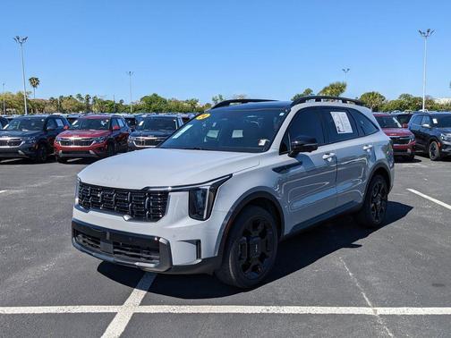Wolf Gray 2024 Kia Sorento SX Prestige