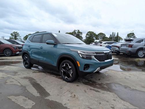 Blue 2026 Kia Seltos EX