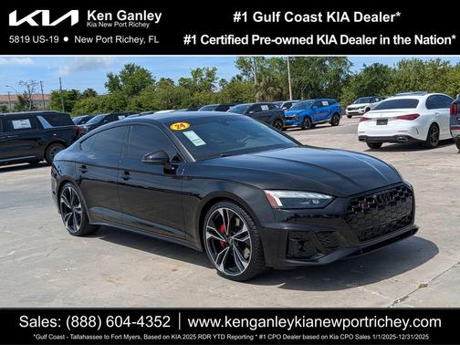 Mythos Black Metallic 2024 Audi S5 3.0T Premium
