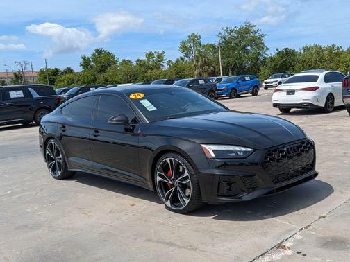 Mythos Black Metallic 2024 Audi S5 3.0T Premium