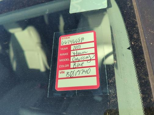 2021 Honda Odyssey Touring