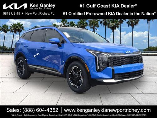 Blue 2026 Kia Sportage SX