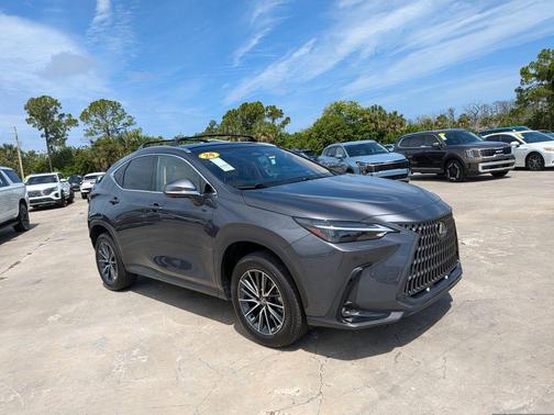 Cloudburst Gray 2024 Lexus NX 350h Luxury