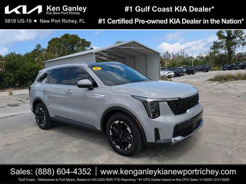 Wolf Gray 2025 Kia Sorento S