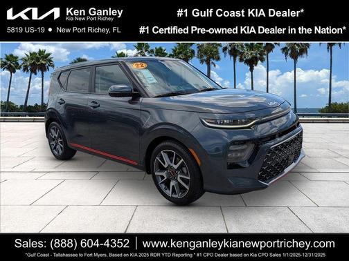 Gravity Gray 2022 Kia Soul Turbo