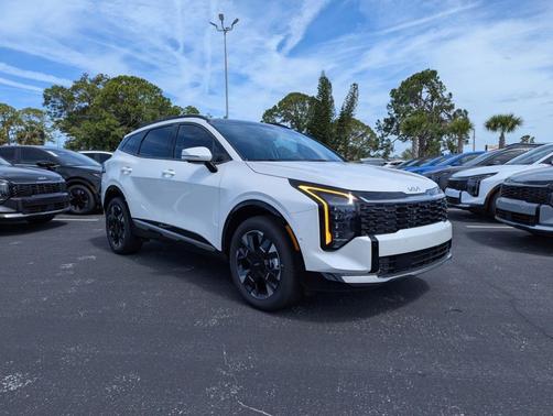 Snow White Pearl 2026 Kia Sportage Hybrid SX-Prestige