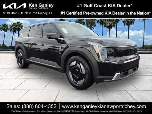 Ebony Black 2026 Kia EV9 Light Long Range