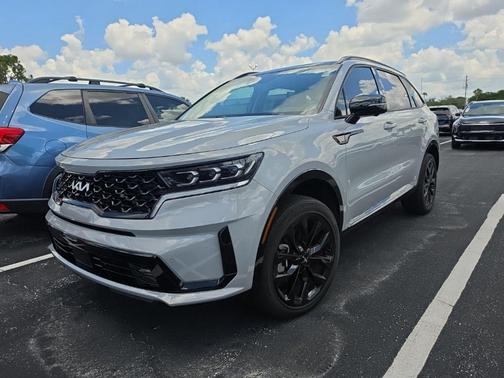 Wolf Gray 2023 Kia Sorento SX-PRESTIGE
