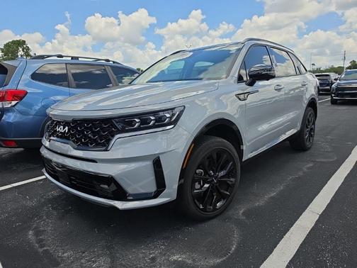 Wolf Gray 2023 Kia Sorento SX-PRESTIGE
