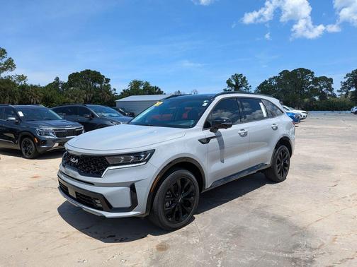 Wolf Gray 2023 Kia Sorento SX-PRESTIGE