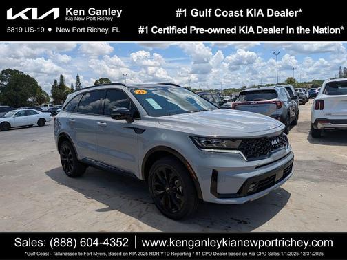 Wolf Gray 2023 Kia Sorento SX-PRESTIGE