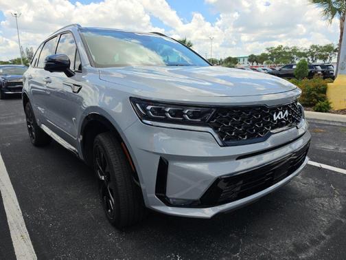 Wolf Gray 2023 Kia Sorento SX-PRESTIGE