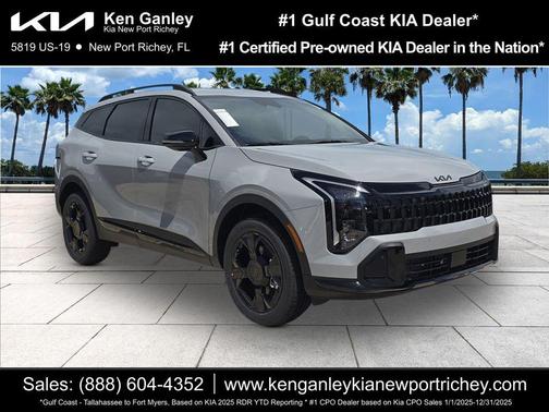 Wolf Gray 2026 Kia Sportage X-Line
