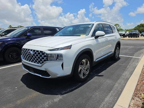 Quartz White 2022 Hyundai SANTA FE SEL