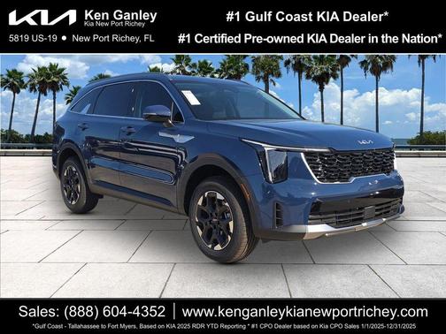Midnight Black 2026 Kia Sorento S