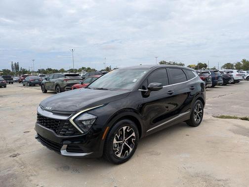 Ebony Black 2023 Kia Sportage EX
