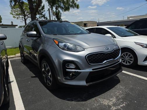 Steel Gray 2021 Kia Sportage EX