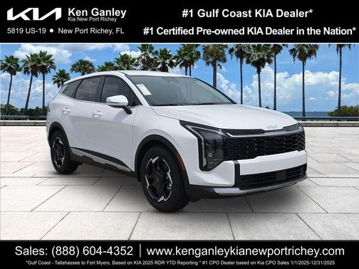Glacial White Pearl 2026 Kia Sportage EX