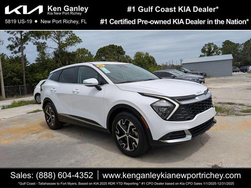 Glacial White Pearl 2023 Kia Sportage EX