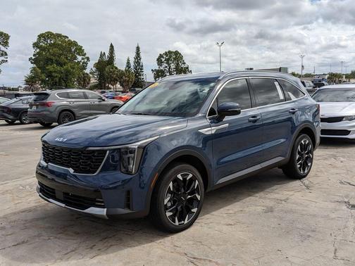 Midnight Black 2025 Kia Sorento EX