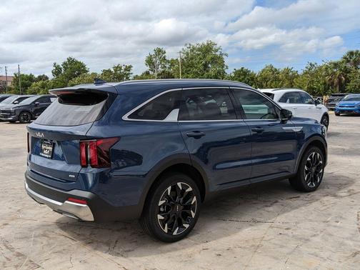 Midnight Black 2025 Kia Sorento EX