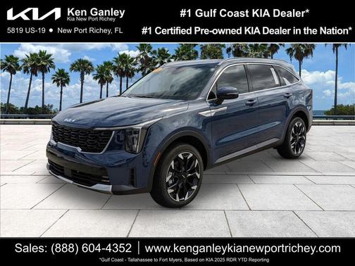 Midnight Black 2025 Kia Sorento EX