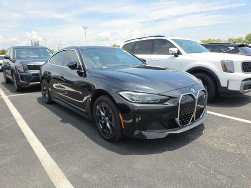 Black Sapphire Metallic 2024 BMW i4 Gran Coupe eDrive35