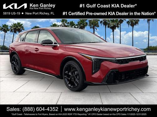 Currant Red 2026 Kia K4 GT-Line Turbo