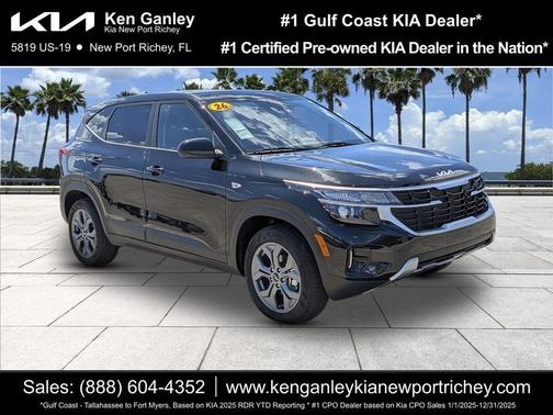 Black 2026 Kia Seltos LX