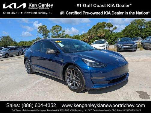 Blue 2023 Tesla Model 3 Base